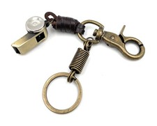 Portachiavi Fischio Pelle