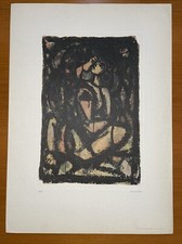 Litografia su carta, Opera del