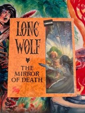 LONE WOLF THE MIRROR OF DEATH COMMODORE 64 C64 NEW PARTIAL SEAL NO AMIGA ATARI