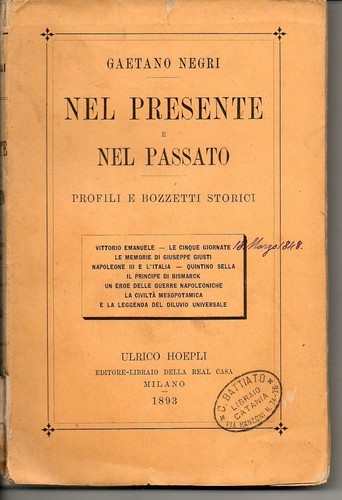 Negri nel presente - nel, e