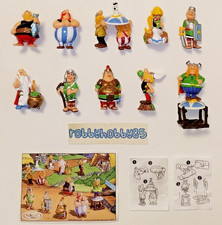 SERIE COMPLETA ASTERIX E I ROMANI + 10 BPZ SORPRESINE KINDER JOY ITALIA 2005