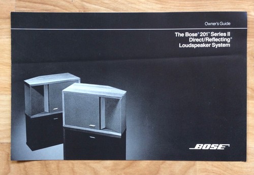 Bose 201 serie sistema - bose, di