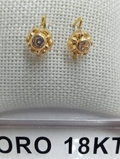 Orecchini in oro giallo 750 18