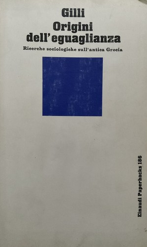 Origini dell eguaglianza - origini, dell'eguaglianza
