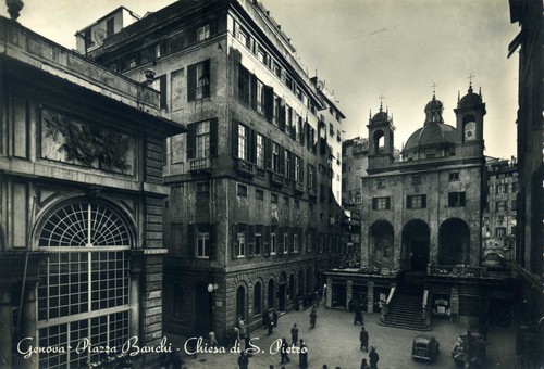 Genova piazza bianchi e - genova.,