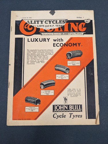 Vintage cycling magazine - vintage,