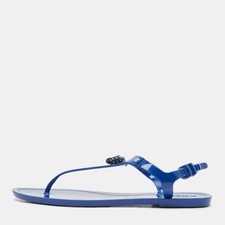 Tods Blue Rubber Studded