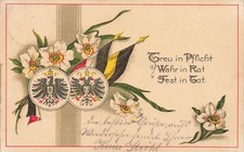 Cartolina WW1 fedele al dovere