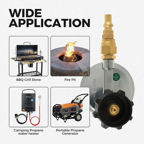 Bbq regolatore gas - 1/4",