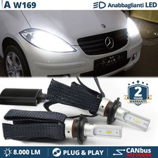Kit Full LED H7 per Mercedes Classe A W169 Luci ANABBAGLIANTI CANbus 6500K Bianc