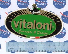 ADESIVO STICKER VINTAGE AUFKLEBER MOTO TUNING VITALONI SPECCHIETTI RETROVISORI