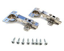 Set 2 cerniere con chiusura