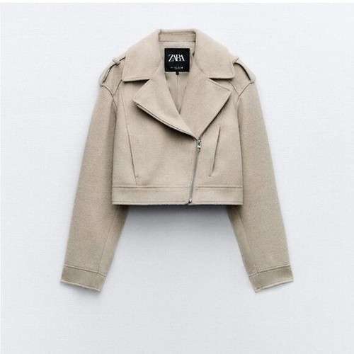 Giacca biker zara piccola - giacca,