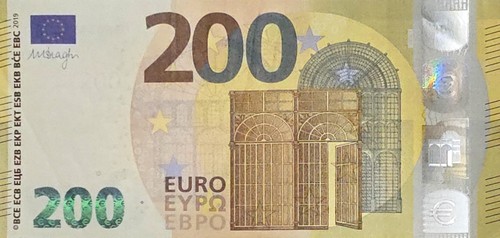 Banconota 200 euro - euro, da