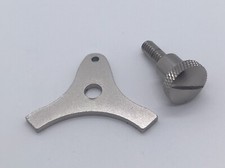 Grande Victor Talking Machine M MS III fonografo corno gomito clip e vite senza perno