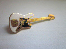 Spilla Fender Jazz Bass Pin Badge Basso-di 4,5 cm-Vintage Anni '90-Collezionismo