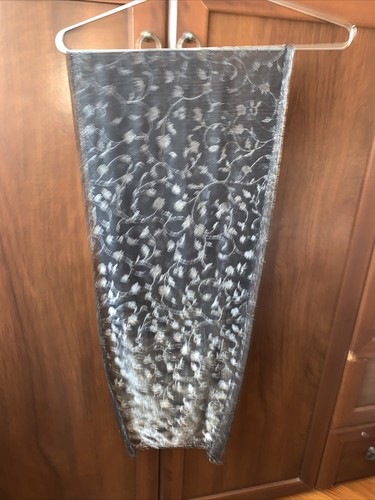 Sciarpa stola voile nera - voile,