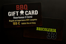 Gift Card Corso BBQ Base – Esperienza pratica alla BBQ Academy Bricoleria33 