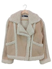 ZARA Giacca in eco pelliccia