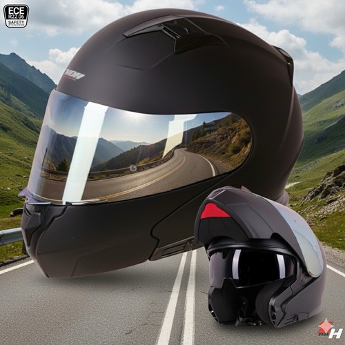 Casco moto modulare - casco, opaco