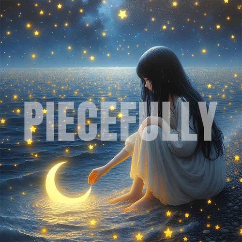 Ragazza sua luna 038 - e, la