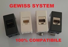 presa di rete dati rj45 cat6