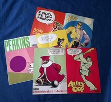3 POSTERS ALLEGATI AI FUMETTI EUREKA - ANDY CAPP/SPIRIT/PERKINS...