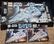 LEGO Star Wars #6211 Imperial Star Destroyer - 2006 scatola vuota e istruzioni 