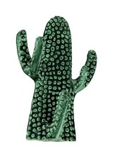 Gancio da parete verde triplo ramo seguaro cactus