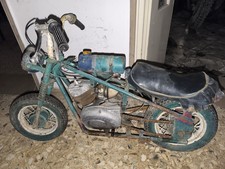 Vintage mini motorcycle - vintage,
