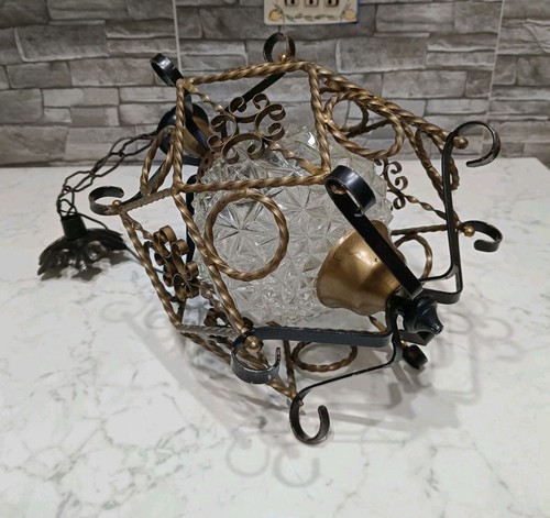 Lampadario lanterna vetro - lampadario, a