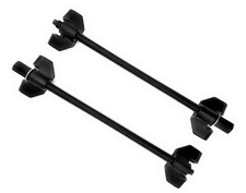 Coppia Compressori Molle Per Smontaggio Ammortizzatori Auto Da 37 Cm Regolabile