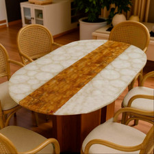 Ovale Pietrificato Legno &