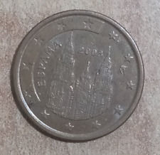 5 euro cent 2003 Spagna Spain Divisionale 1^ Emissione Espana Coin