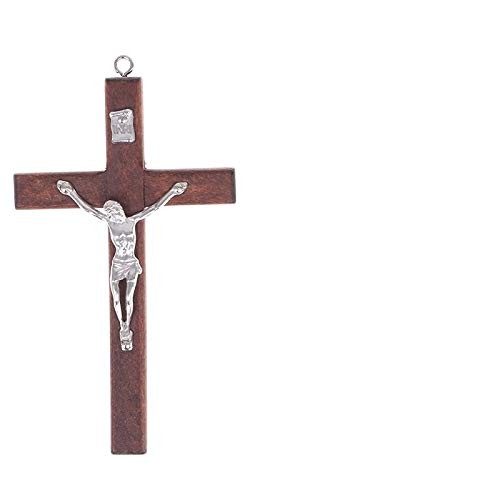 Crocifisso parete legno - da,