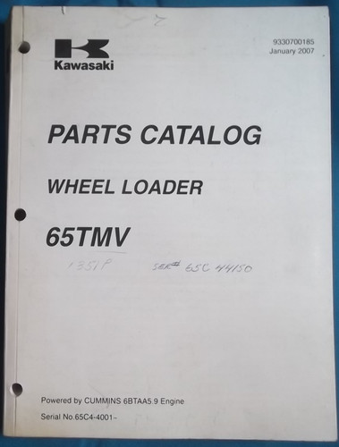 Kawasaki 65tmv pala gommata - kawasaki,