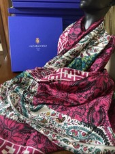 100% Silk Foulard Caracciolo