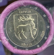 LETTONIA LATVIJA 2 Euro Commemorativo 2025 Regione di Sēlija FDC