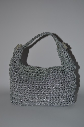 Borsa uncinetto realizzata - realizzata, a
