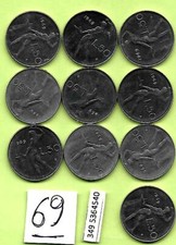 Lotto monete lire - 10, 50