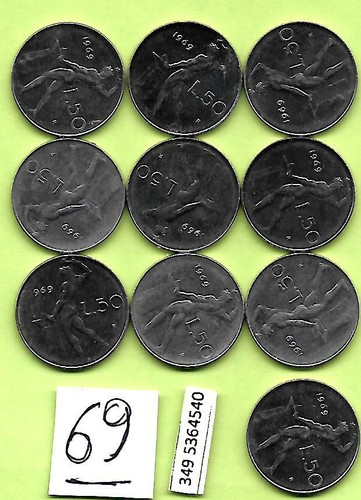 Lotto monete lire - 10,