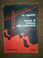 Michele CAPURSO LEZIONI DI SCIENZA DELLE COSTRUZIONI Pitagora Libro