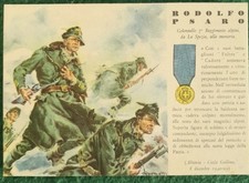 Cartolina Medaglia Oro Valore