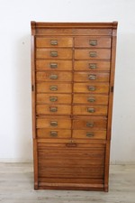 Schedario cassettiera da ufficio anni '20