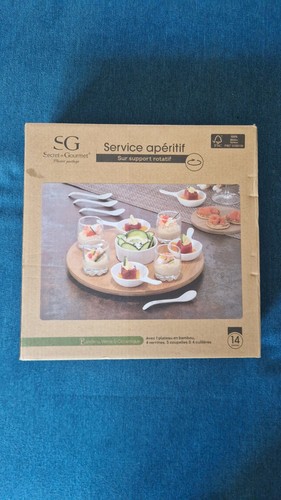 Set porta aperitivo con
