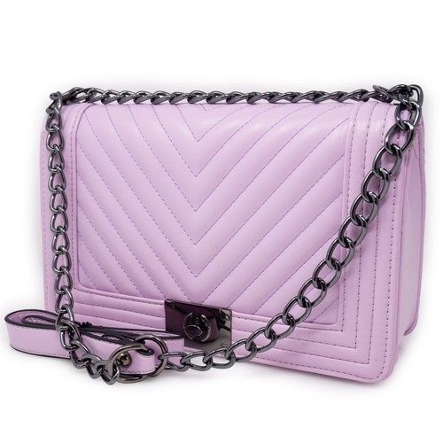 Borsa tracolla donna lilla