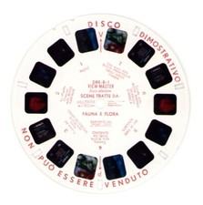 View Master DRE-8-1 Disco Dimostrativo Fauna e Flora