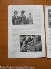 1934 FALCHI E FALCONERIA ANTICO MESTIERE CACCIA SPORT ADDESTRAMENTTO