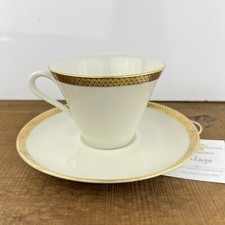 Tazza da tè the antica in porcellana Bavaria oro Bareuther Waldsassen anni 40