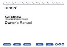 Denon avr x1200w ricevitore - avr-x1200w, av
